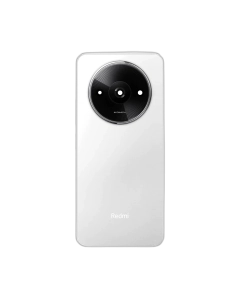 Xiaomi Redmi A3 Housing Middle Frame With Side Button and Replacement Battery Back Door For Redmi A3 - White