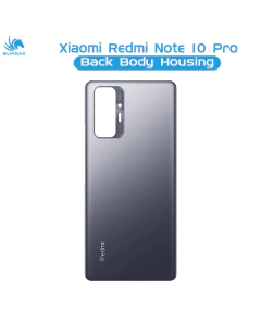 Xiaomi Redmi Note 10 Pro Rear Back Body Casing Housing Replacement Battery Back Door For Xiaomi Redmi Note 10 Pro - Grey