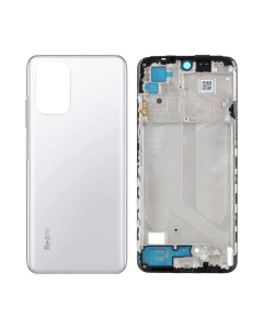 Xiaomi Redmi Note 10 Rear Complete Body Casing Housing Replacement For Redmi Note 10 - White