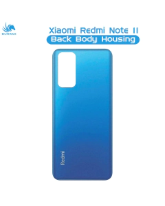 Xiaomi Redmi Note 11 Rear Back Body Casing Housing Replacement Battery Back Door For Xiaomi Redmi Note 11 - Blue