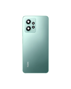 Xiaomi Redmi Note 12 Housing Middle Frame With Side Button and Replacement Battery Back Door For Redmi Note 12 - Green
