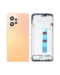Xiaomi Redmi Note 12 Rear Complete Body Casing Housing Replacement For Redmi Note 12 - Golden