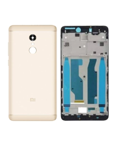 Xiaomi Redmi Note 4 Rear Complete Body Casing Housing With Camera Lens Replacement For Redmi Note 4 - Golden