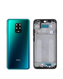 Xiaomi Redmi Note 9s Housing Middle Frame With Side Button and Camera Lens Complete Body Casing Replacement For Redmi Note 9s - Blue