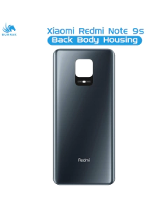 Xiaomi Redmi Note 9s Rear Back Body Casing Housing Replacement Battery Back Door For Xiaomi Redmi Note 9s - Grey