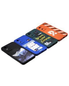 Oppo A76 - A96 - Realme 9i Back Cover Multicolour Soft Printed Case For A76 - A96 - 9i