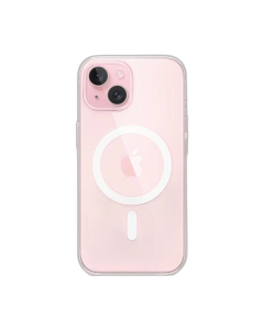 Apple iPhone 15 Plus Back Cover Magnatic Magsafe Transparent Case For iPhone 15 Plus