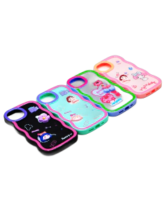 Apple iPhone 13 Back Cover Fancy Wave Style Kitty Case For iPhone 13