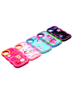 Apple iPhone 12 Back Cover Fancy Wave Style Kitty Case For iPhone 12