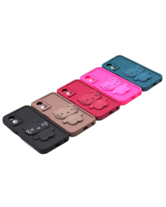 Oppo A18 - A38 Back Cover Fancy Soft Mirror Kitty Case For A18