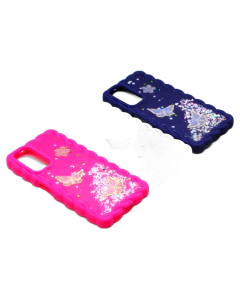 Xiaomi Redmi Note 11 Back Cover Fancy Wave Style Glitter Case For Redmi Note 11