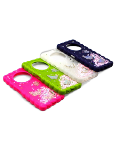 Xiaomi Redmi 14C Back Cover Fancy Wave Style Glitter Case For Redmi 14C