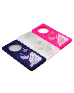 Infinix Zero 40 4G Back Cover Fancy Wave Style Glitter Case For Zero 40 4G