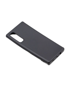 Fujitsu Arrow F-52A Back Cover Soft Plain Black Case For Arrow F-52A