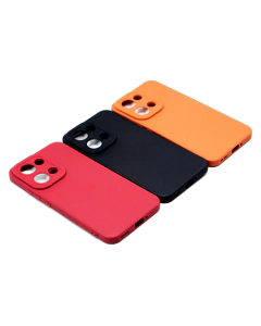 Oppo Reno 13 Back Cover Multicolour Soft Silicone Case For Reno 13
