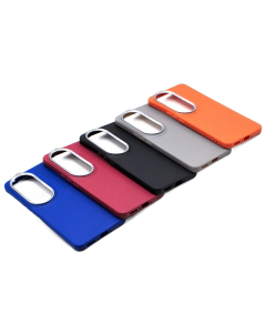 Vivo V50 Back Cover Soft Ring Leather Texture Case For V50