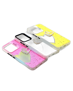 Vivo Y02 - Y02T Back Cover Heart Glitter So Cool Case For Y02