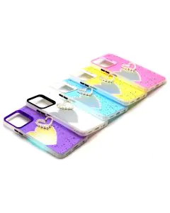 Vivo Y16 Back Cover Heart Glitter So Cool Case For Y16