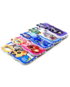 Samsung A14 Back Cover Fancy Wave Style Cartoon Printed Case For Galaxy A14