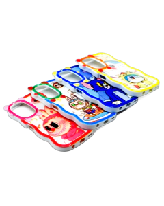Vivo Y03 - Y18 Back Cover Fancy Wave Style Cartoon Printed Case For Y03
