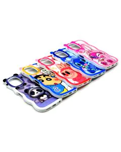 Vivo Y01 - Y15s Back Cover Fancy Wave Style Cartoon Printed Case For Y01
