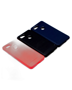 Google Pixel 3 Back Cover Soft Carbon Black Case For Pixel 3