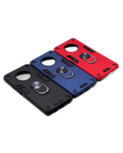 Infinix Note 7 Back Cover Armor Stand Stylish Hard Case For Note 7