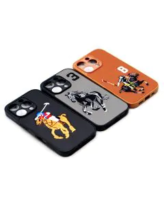 Apple iPhone 16 Pro Back Cover POLO Design Leather Type Soft For iPhone 16 Pro