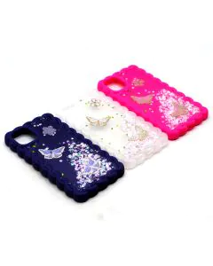 Apple iPhone 11 Back Cover Fancy Wave Style Glitter Case For iPhone 11