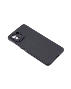 Xiaomi Mi 11 Lite Back Cover Soft Plain Black Case For Mi 11 Lite