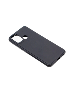 Realme 7i Back Cover Soft Plain Black Case For Realme 7i