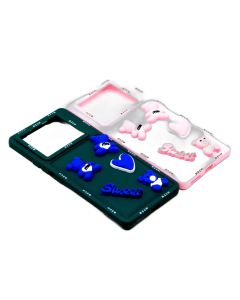 Infinix Note 40 Pro Back Cover Fancy Bear Case Sweet Style Case For Note 40 Pro