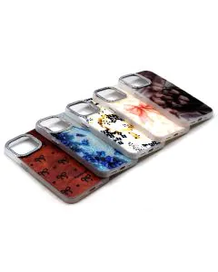 Apple iPhone 15 Pro Max Back Cover Ring Stone Glitter Ladies Case For iPhone 15 Pro Max