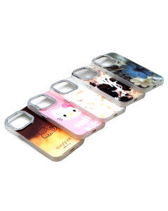 Apple iPhone 14 Pro Back Cover Ring Stone Glitter Ladies Case For iPhone 14 Pro