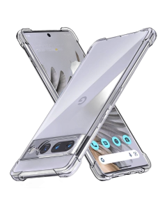 Google Pixel 7 Pro Back Cover Transparent Extra Bumper Anti Shock Soft Crystal Clear Case For Pixel 7 Pro