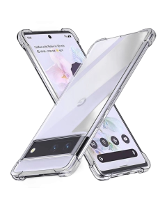 Google Pixel 7 Back Cover Transparent Extra Bumper Anti Shock Soft Crystal Clear Case For Pixel 7
