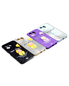 Infinix Smart 9 - Hot 50i Back Cover Stylish Glitter Flower Fancy Case For Smart 9 - Hot 50i