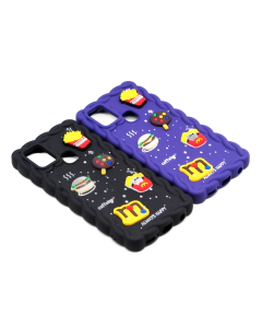 Samsung A21s Back Cover Fancy Wave Style Glitter Case For Galaxy A21s