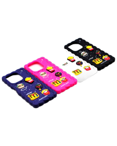 Oppo A3x Back Cover Fancy Wave Style Glitter Case For A3x