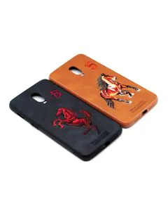 OnePlus 6T - 7 Back Cover POLO Design Leather Type Soft For 1+6T - 7