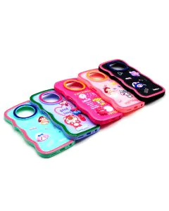 Realme 12 5G Back Cover Fancy Wave Style Kitty Case For Realme 12 5G