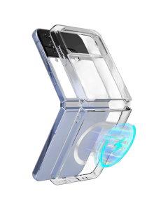 Samsung Z Flip 3 Back Cover Magnatic Magsafe Transparent Case For Galaxy Z Flip 3