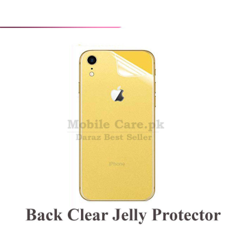 Apple iPhone XR Back Protection Clear Jelly Soft Ultra Clear Jell For Apple iPhone XR