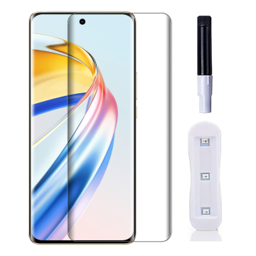 Honor X9B Front UV Tempered Glass Protector For Fully Curved Glass For Honor X9B