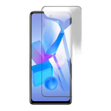 Infinix Hot 40 Glass Protector simple Tempered Glass For Infinix Hot 40 