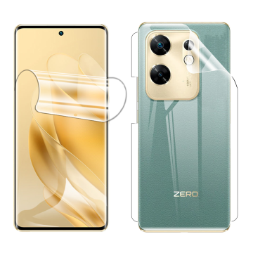 Infinix Zero 30 4G Front & Back Protection Clear Jelly Soft Ultra Clear Jell For Infinix Zero 30 4G