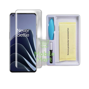 OnePlus 10 Pro Front UV Tempered Glass Protector For Fully Curved Glass For OnePlus 10 Pro