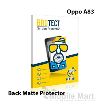 Oppo A83 Back Protector Skin Matte Style Protector For Oppo A83