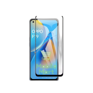 Oppo F19 Full Screen Protector 9D Tempered Glass Protector For Oppo F19