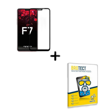 Oppo F7 Full Screen Protector 9D Tempered Glass Protector For Oppo F7